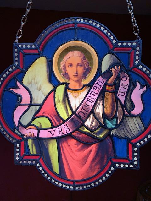 1 Gothic - style Stained Glass Window