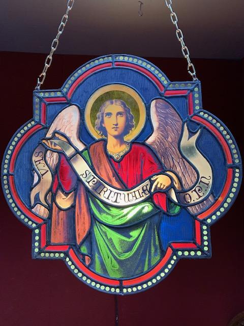 1 Gothic - style Stained Glass Window