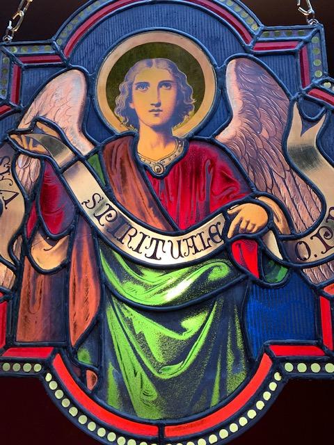 1 Gothic - style Stained Glass Window