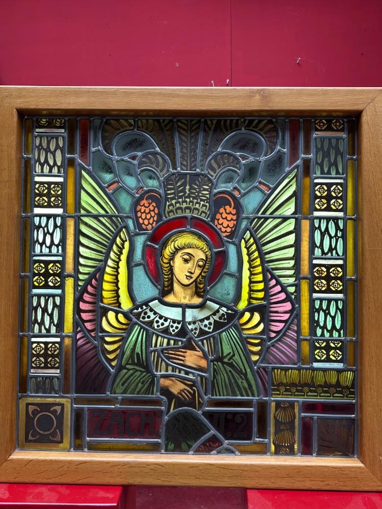 1 Gothic - Style Stained Glass Window