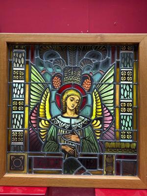 1 Gothic - Style Stained Glass Window
