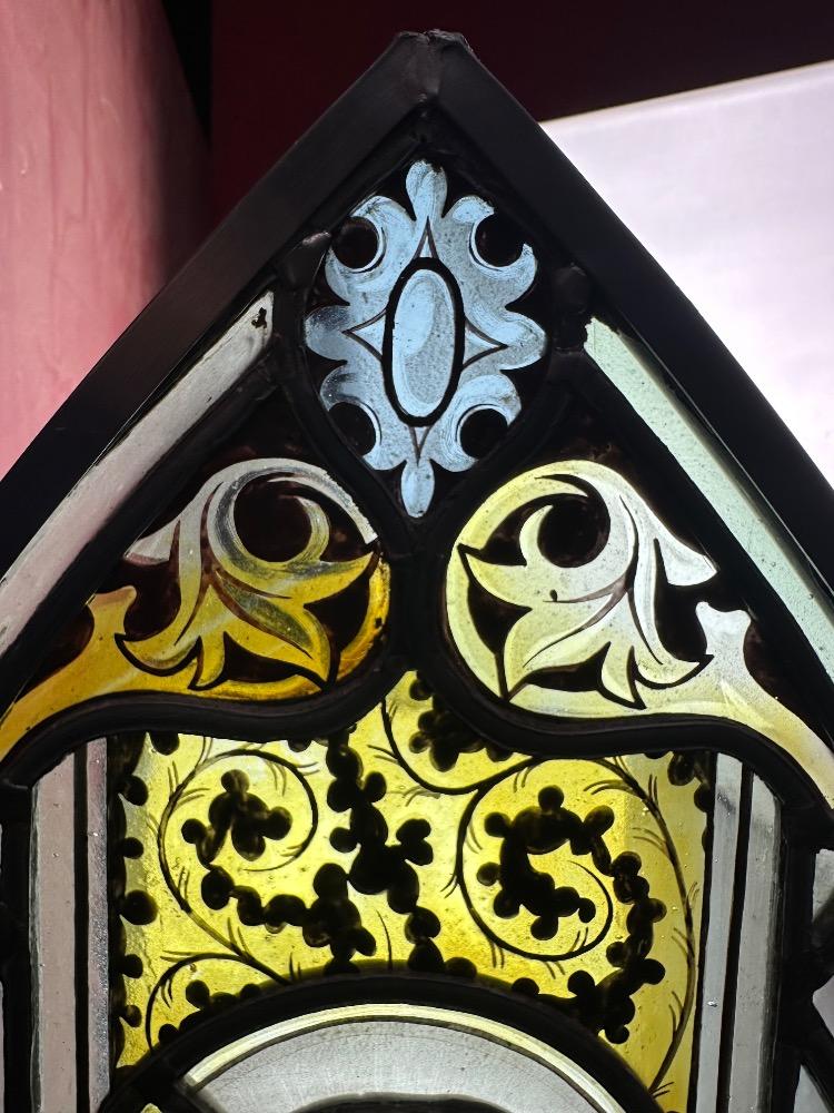 1 Gothic - Style Stained Glass Window