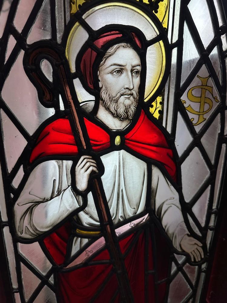 1 Gothic - Style Stained Glass Window