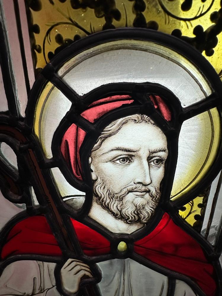 1 Gothic - Style Stained Glass Window