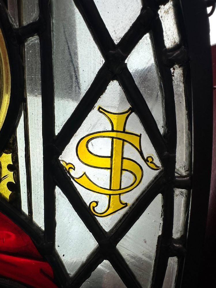 1 Gothic - Style Stained Glass Window