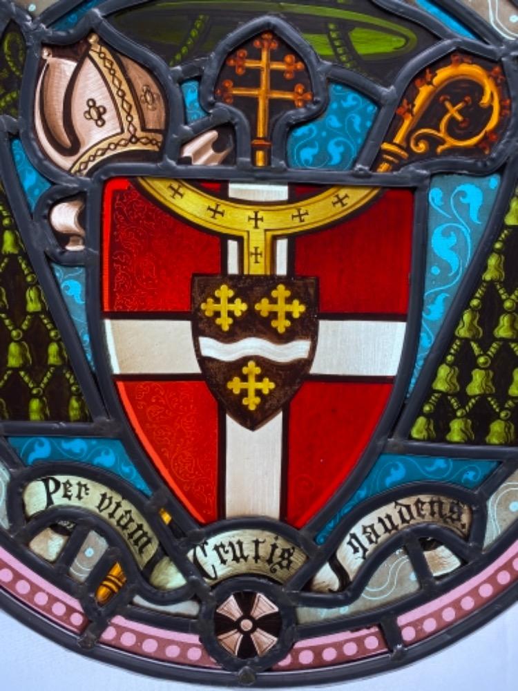 1 Gothic - Style Stained Glass Window