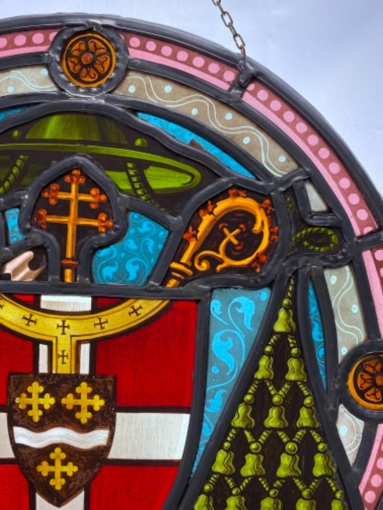 1 Gothic - Style Stained Glass Window