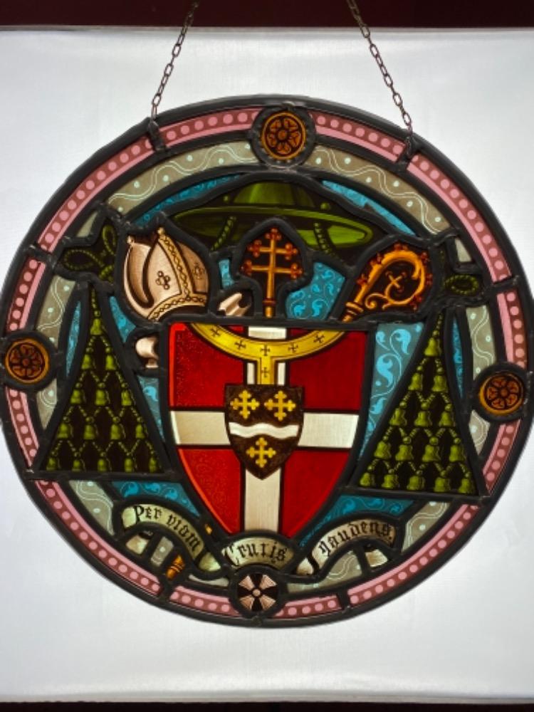 1 Gothic - Style Stained Glass Window