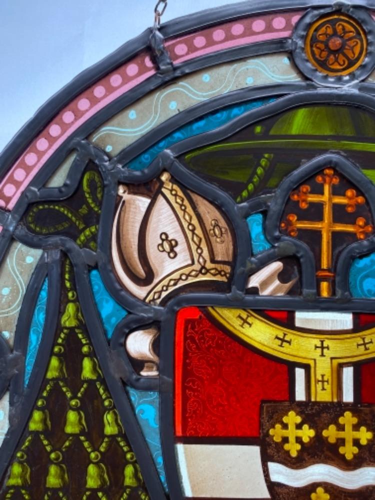 1 Gothic - Style Stained Glass Window