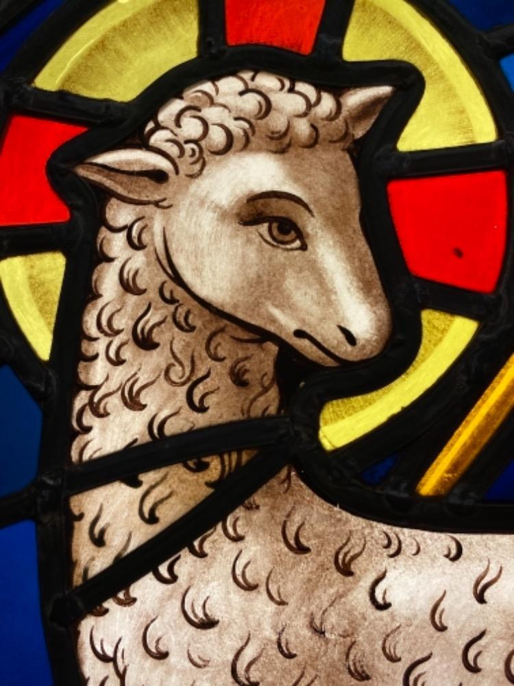 1 Gothic - Style Stained Glass Window