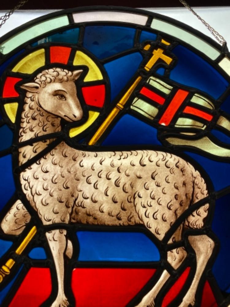 1 Gothic - Style Stained Glass Window