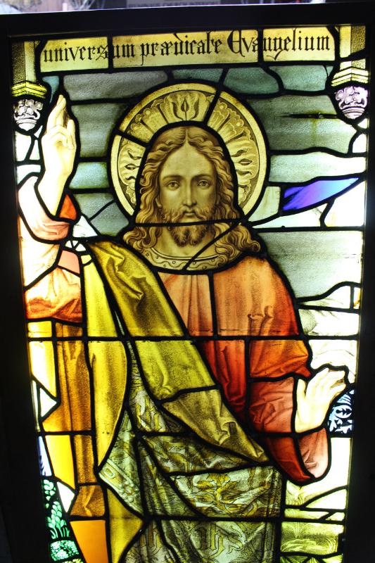 1 Gothic - style Stained Glass Window