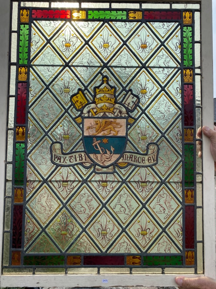 1 Gothic - style Stained Glass Window