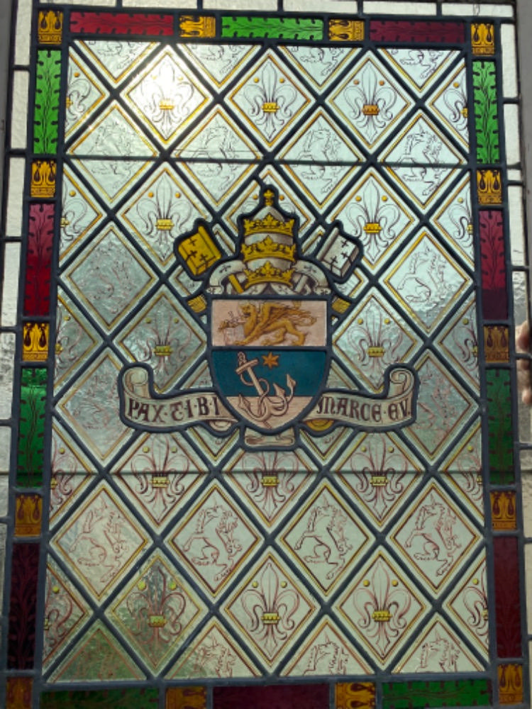 1 Gothic - style Stained Glass Window