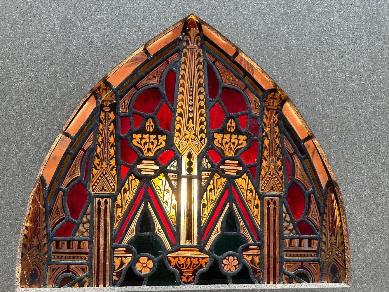 1 Gothic - Style Stained Glass Window Architect Molenaar