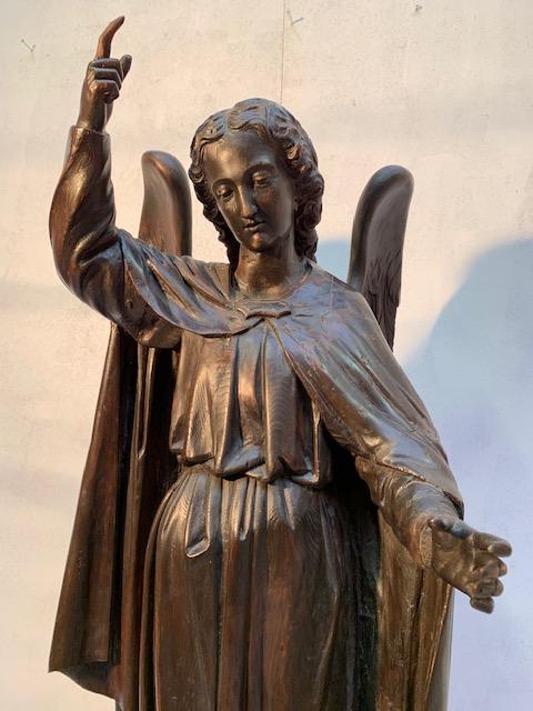 1 Gothic - style Statue Angel Of Judgement