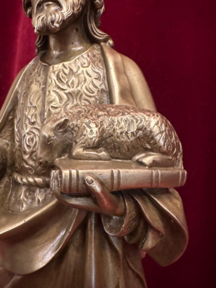 1 Gothic - Style Statue Jesus The Good Shepherd