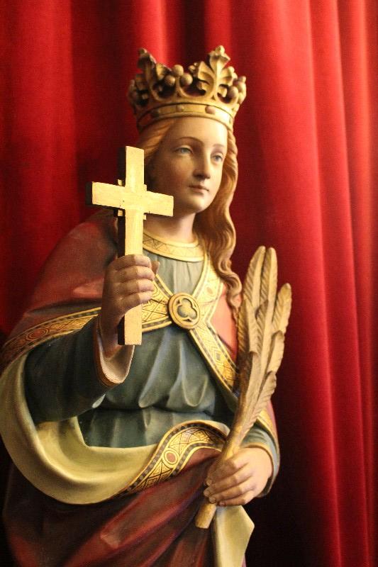 1 Gothic - style Statue St. Margaret Of Antioch  / Hagia Marina / Margaret The Virgin