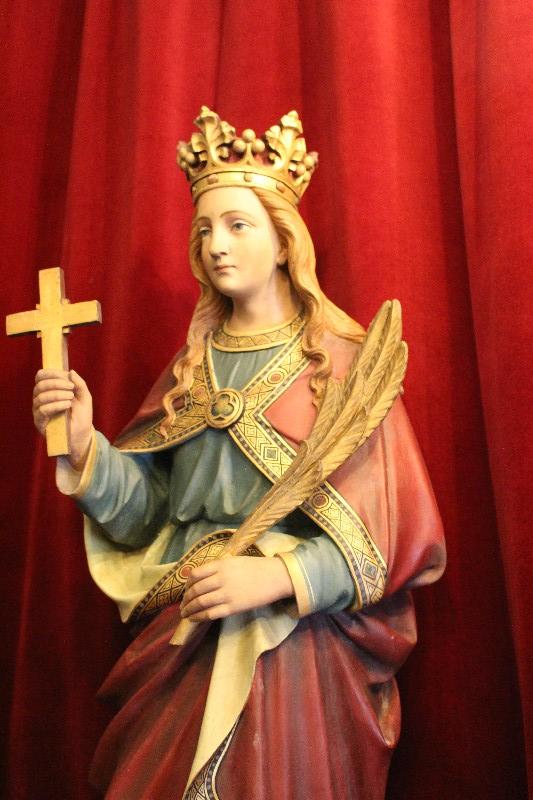 1 Gothic - style Statue St. Margaret Of Antioch  / Hagia Marina / Margaret The Virgin