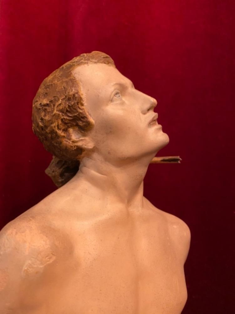 1 Gothic - style Statue St. Sebastian
