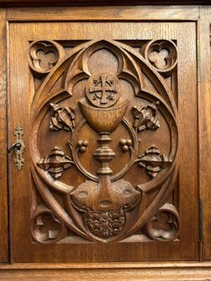 Tabernacle style Gothic - Style en Oak wood, Belgium