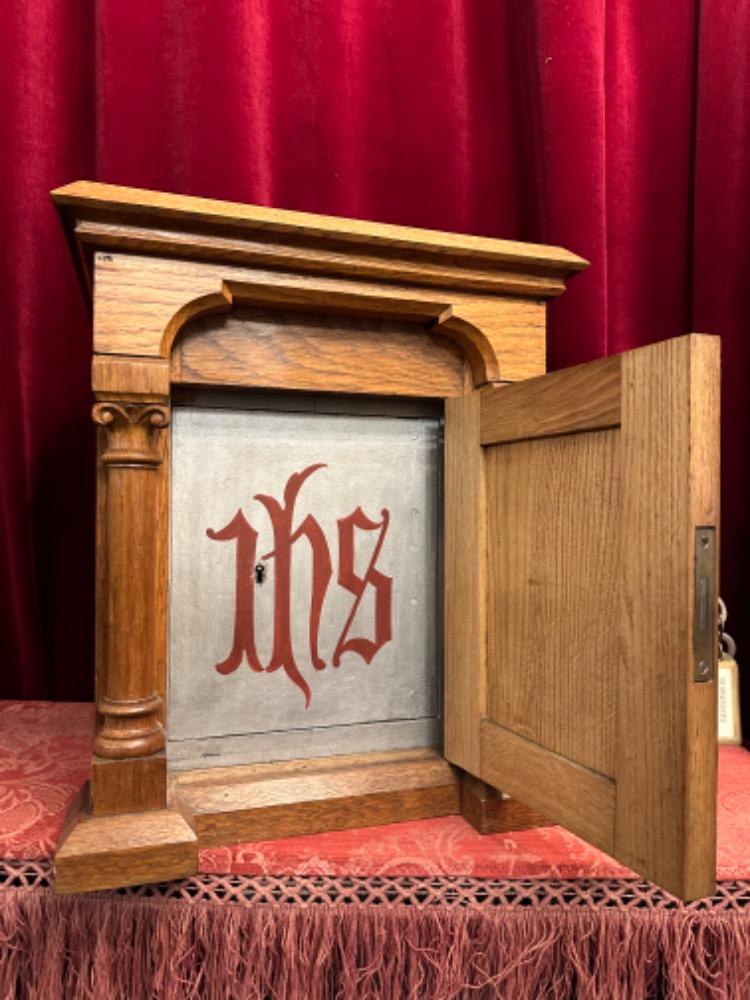 1 Gothic - Style Tabernacle With Original Keys. 2 Doors !