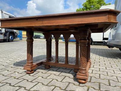 Table style Gothic - style en Oak wood, France 19 th century