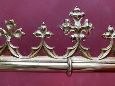 Wall Bracket style Gothic - Style en Bronze / Polished and Varnished, France 19 th century ( Anno 1875 )