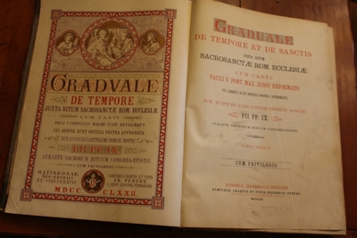 Graduale Romanum Large Edition Italy  1872