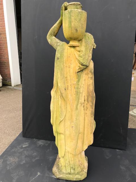 1  Hand Carved Sandstone Exceptional Garden Statue