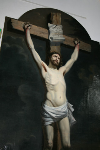 1  Historical “Rubens-School”  Altar - Piece , Painted On Linen By -Most Probably- Gaspar De Cra(E)Yer (Flemish Baroque Era Painter 1584-1669)  With The Help Of The Master P.P. Rubens;
