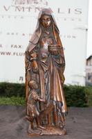 1  Holy Nun Or Abbess Statue