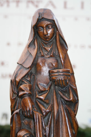 1  Holy Nun Or Abbess Statue