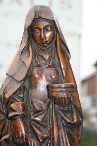 1  Holy Nun Or Abbess Statue