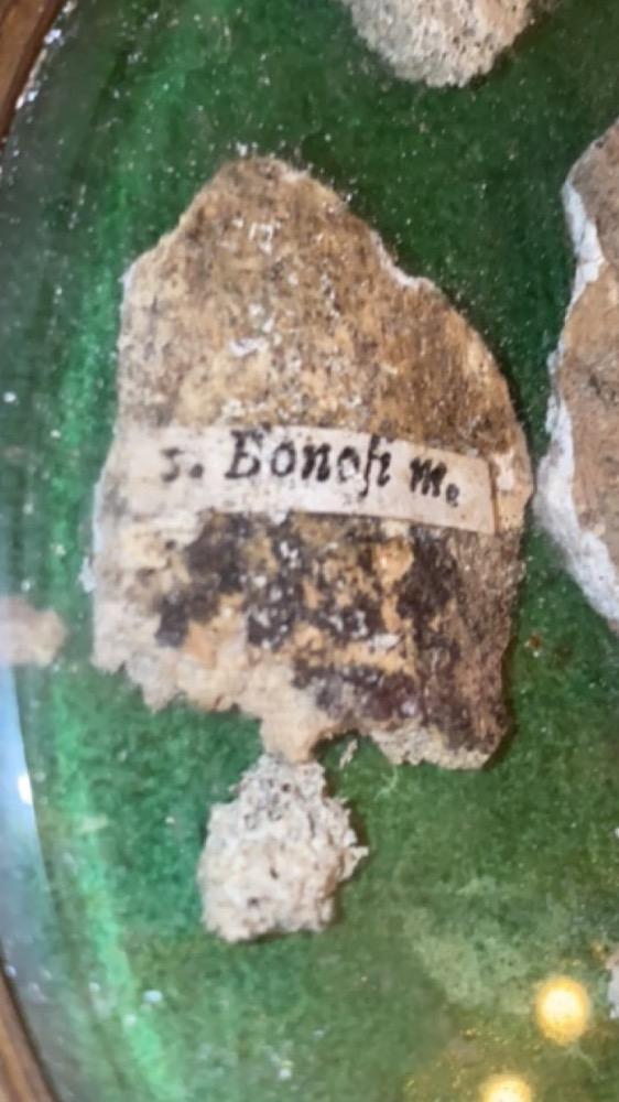 1  Large Reliquary First Class Ex Ossibus : St. Bonosi M. St. Aurelii M. St. Innocentii M. St. Restituti M.