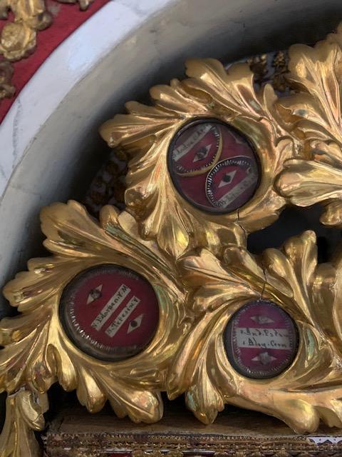 1  Large, Unique And Very Rare High Quality Ostensorium, Museum-Piece From Capucin-Monastery, Many Relics, Originally Sealed, With Documentation