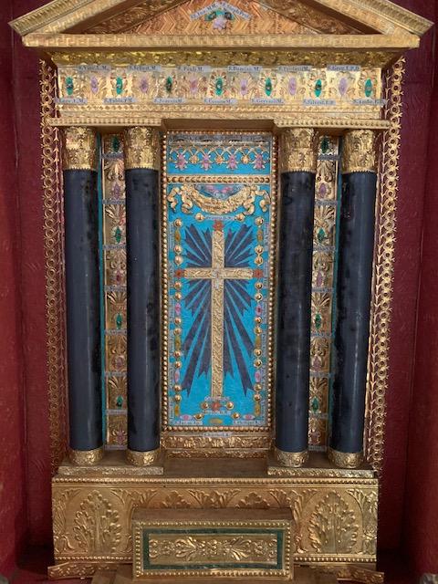 1  Large, Unique And Very Rare High Quality Ostensorium, Museum-Piece From Capucin-Monastery, Many Relics, Originally Sealed, With Documentation