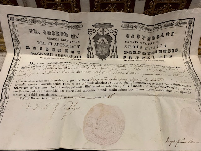 1  Large, Unique And Very Rare High Quality Ostensorium, Museum-Piece From Capucin-Monastery, Many Relics, Originally Sealed, With Documentation