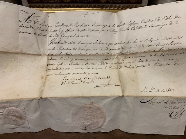 1  Large, Unique And Very Rare High Quality Ostensorium, Museum-Piece From Capucin-Monastery, Many Relics, Originally Sealed, With Documentation