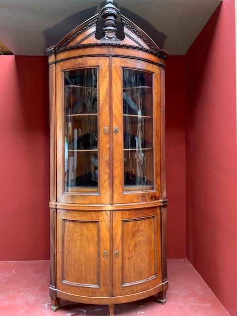 1 Louis Seize Corner Cupboard