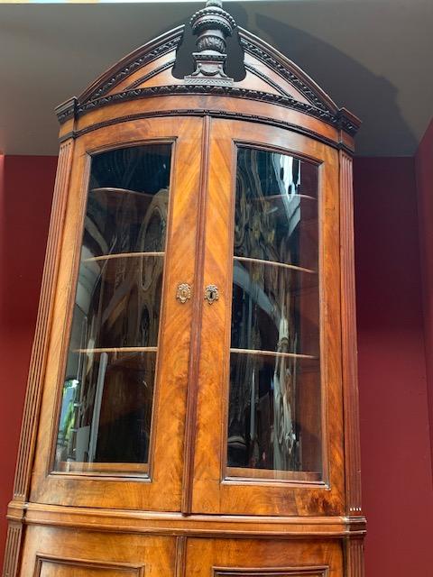 1 Louis Seize Corner Cupboard