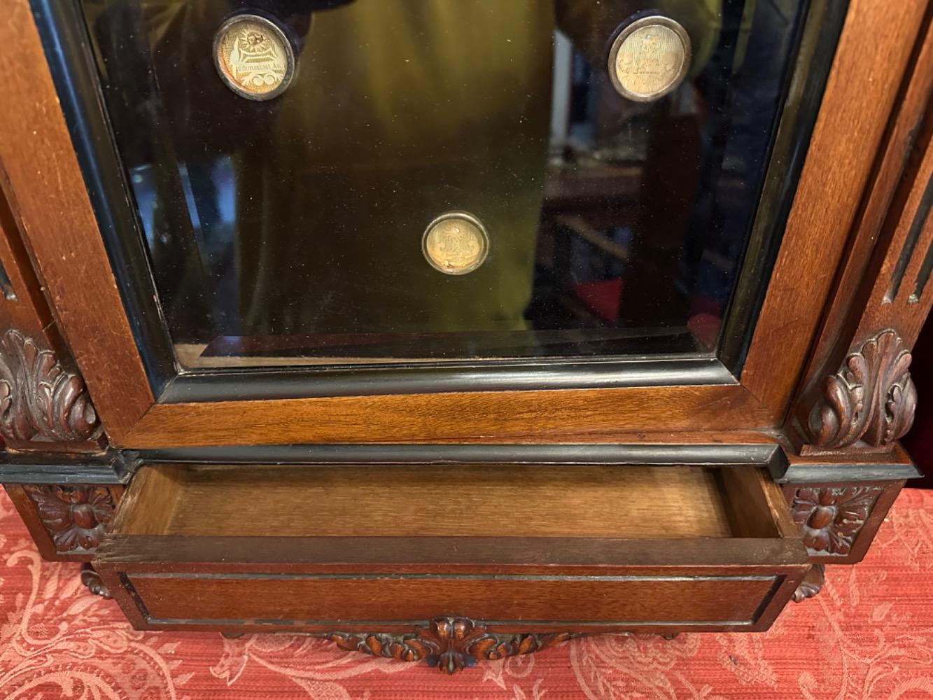 1 Louis Seize Hanging Display Cabinet