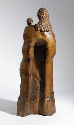 Madonna By : Wilhelm GöNner  en Wood, Southern Germany 20th century