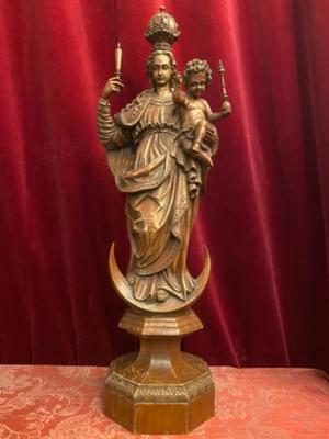 Madonna & Child Signed  : 