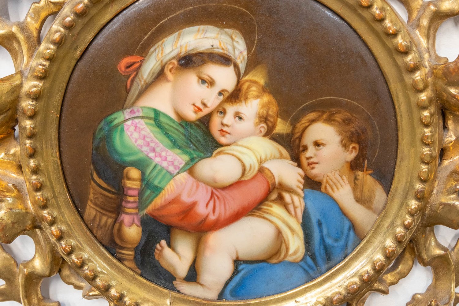 1  Madonna Della Seggiola After Raphael