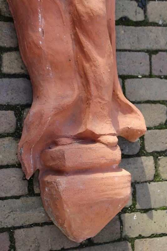 1  Madonna Signed By P. Rovers (1902 - 1995 ) Wall Statue. Weight 40 Kgs.