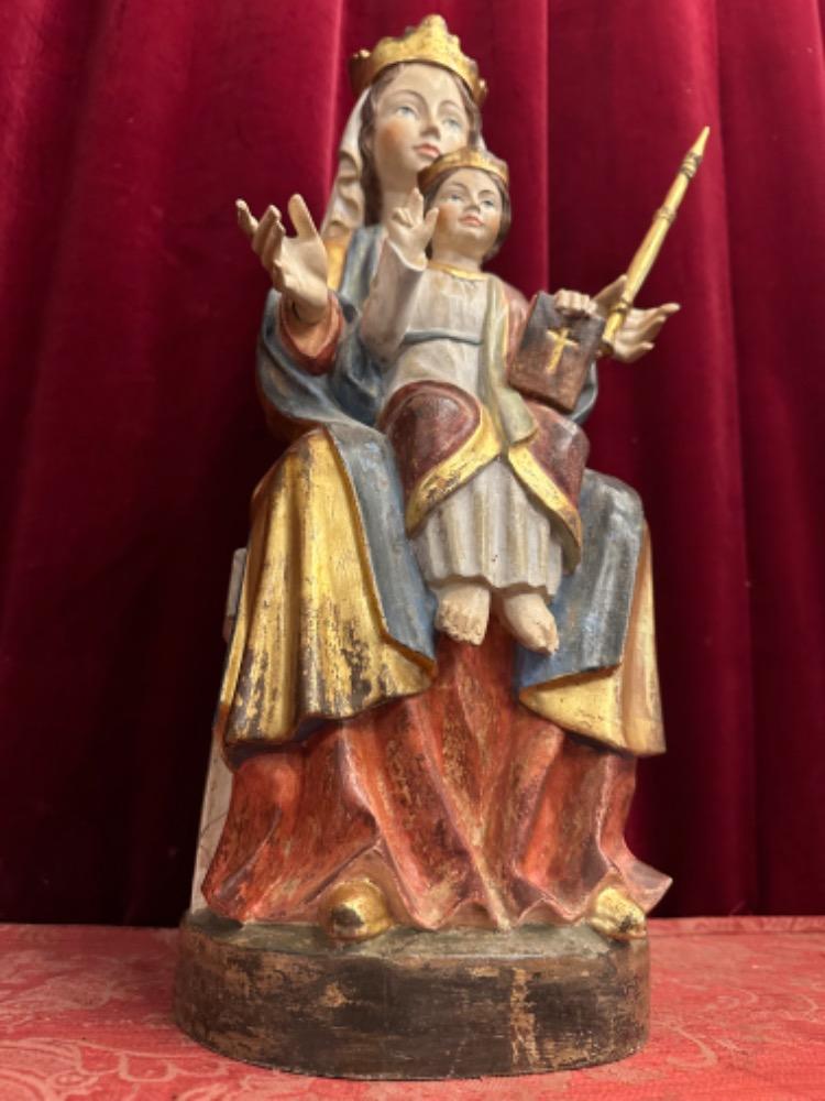 1  Madonna With Child Sculpture