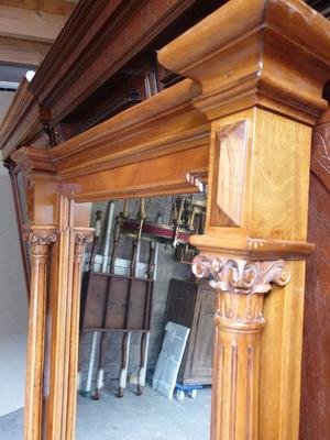 Mirror en Wood / Glass, 19 th century