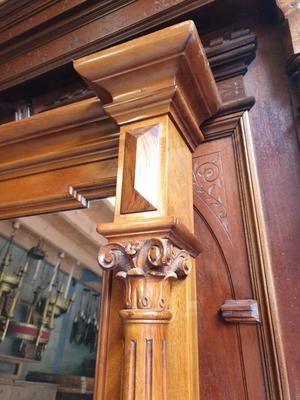 Mirror en Wood / Glass, 19 th century