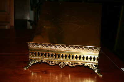 Missal Stand en BRASS , France 19th century